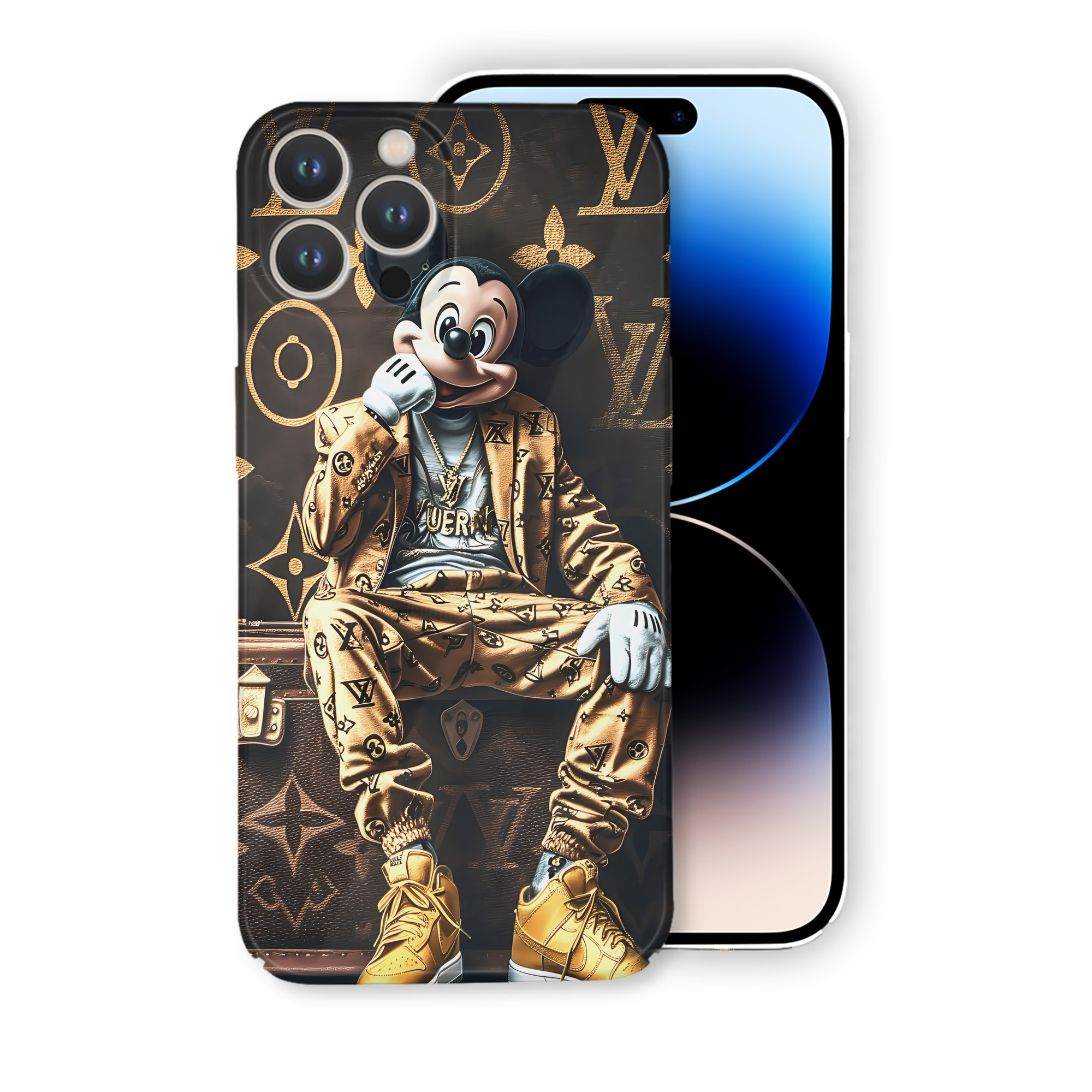 （画像用） ミッキーマウス Mickey Mouse 【iPhone 14シリーズ対応】ハードケース